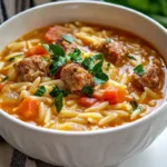 Marry Me Sausage Orzo Soup