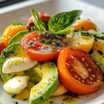 Creamy Avocado & Tomato Salad