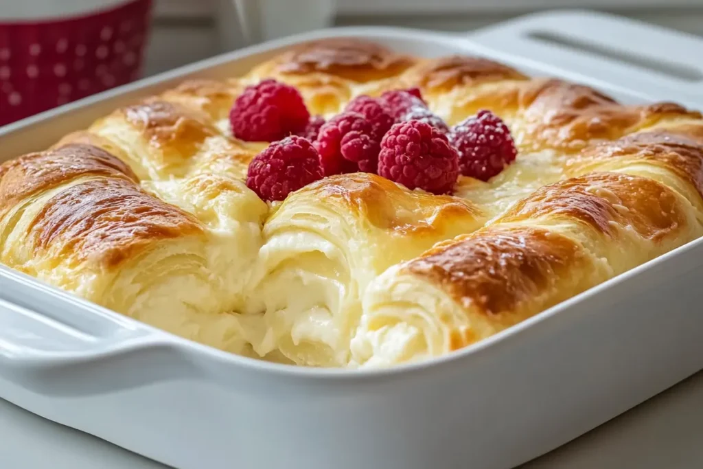 Cheesecake Crescent Rolls Casserole