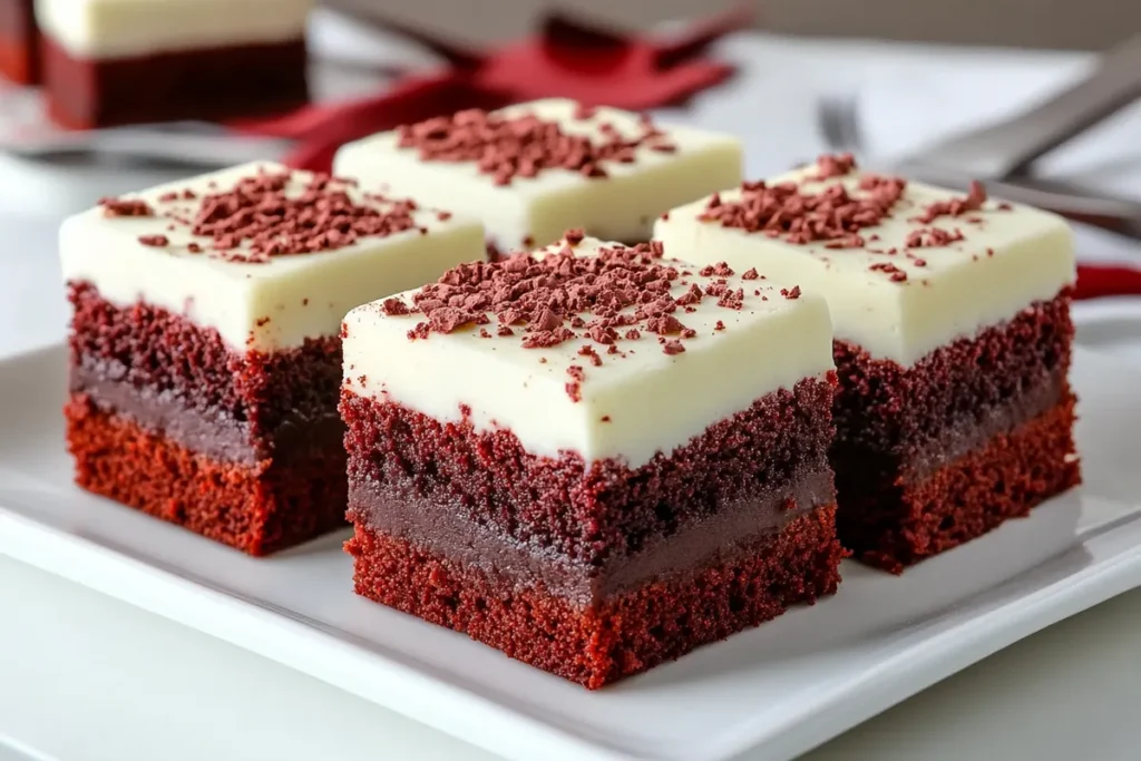 Red Velvet Brownies