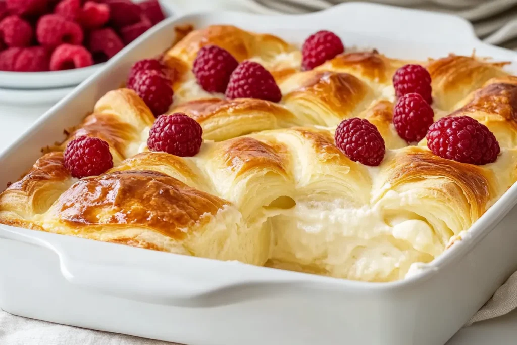 Cheesecake Crescent Rolls Casserole