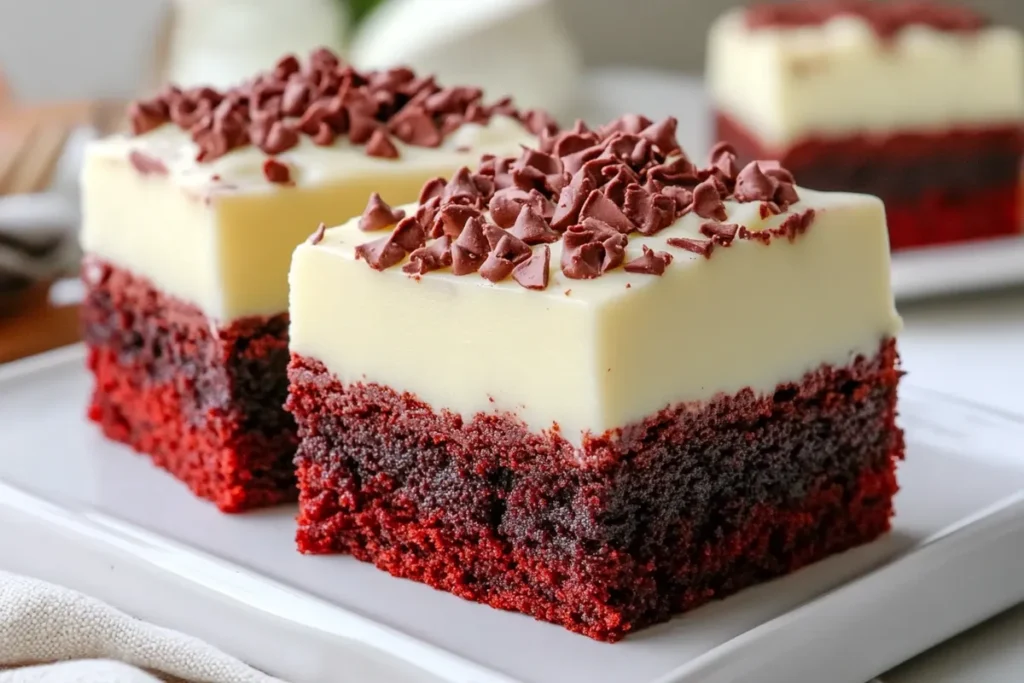 Red Velvet Brownies