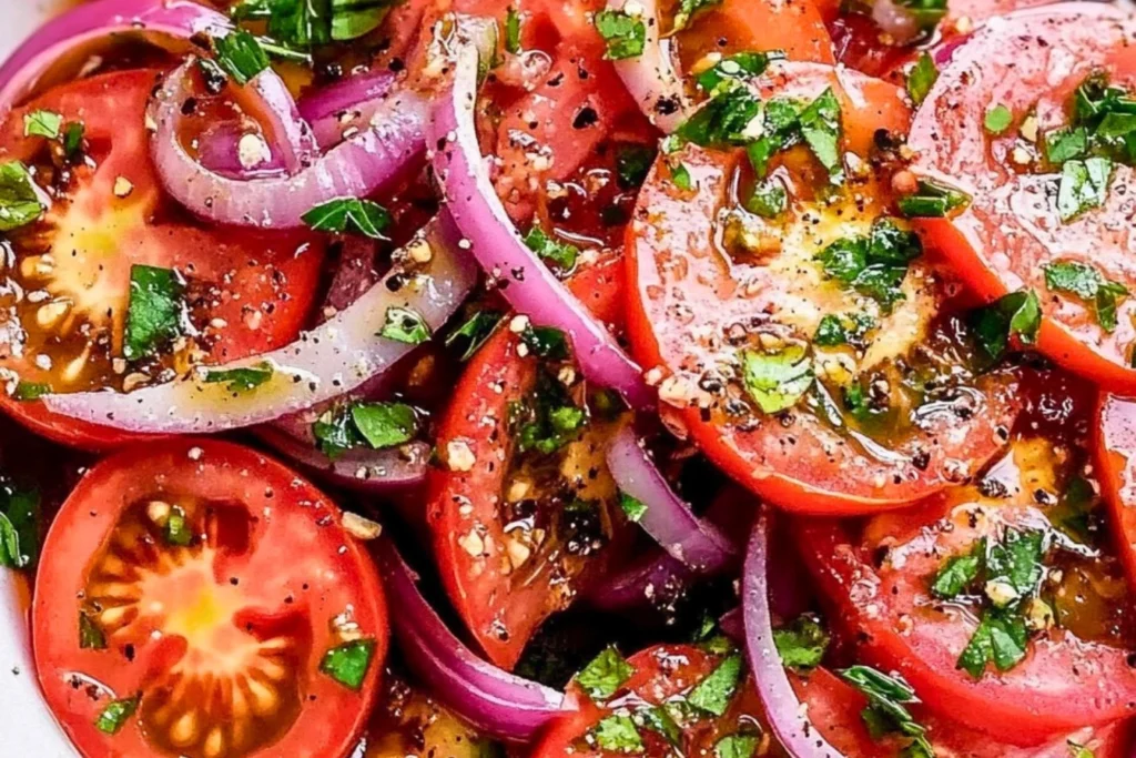Marinated Tomato Salad