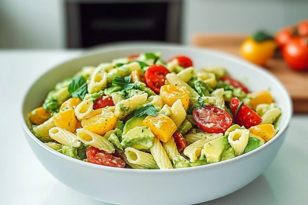 avocado 2 Creamy Avocado Pasta Salad: A Fresh, Flavor-Packed Dish for Any Season