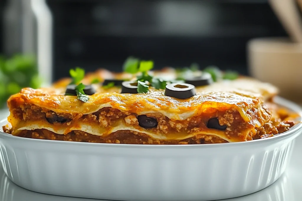 Beef Enchilada Casserole