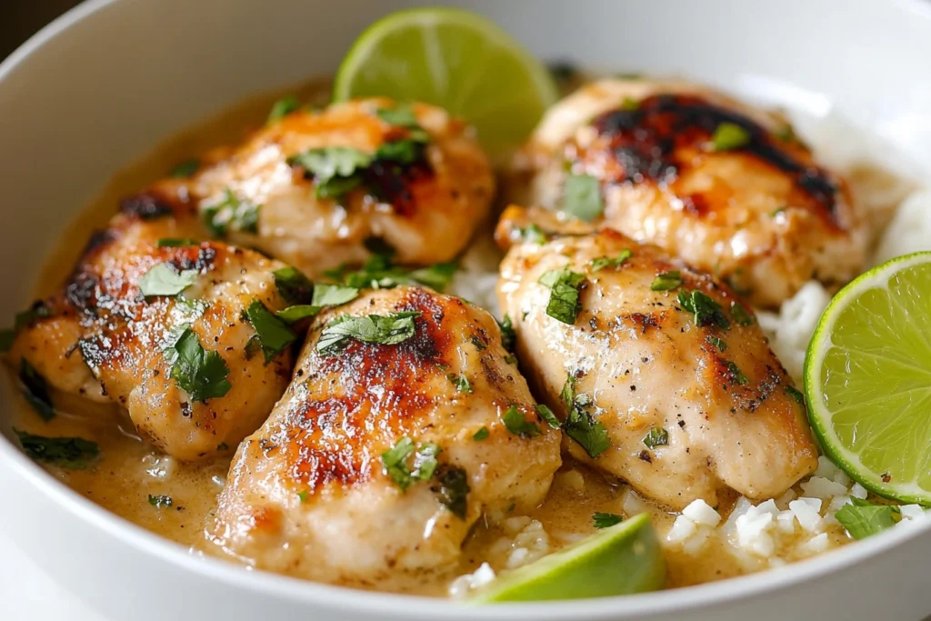 Delicious Coconut Lime Chicken Recipe 2 Coconut Lime Chicken