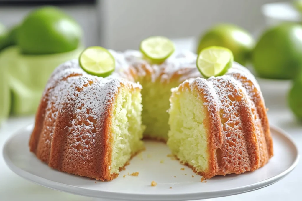 Key Lime Pound Cake