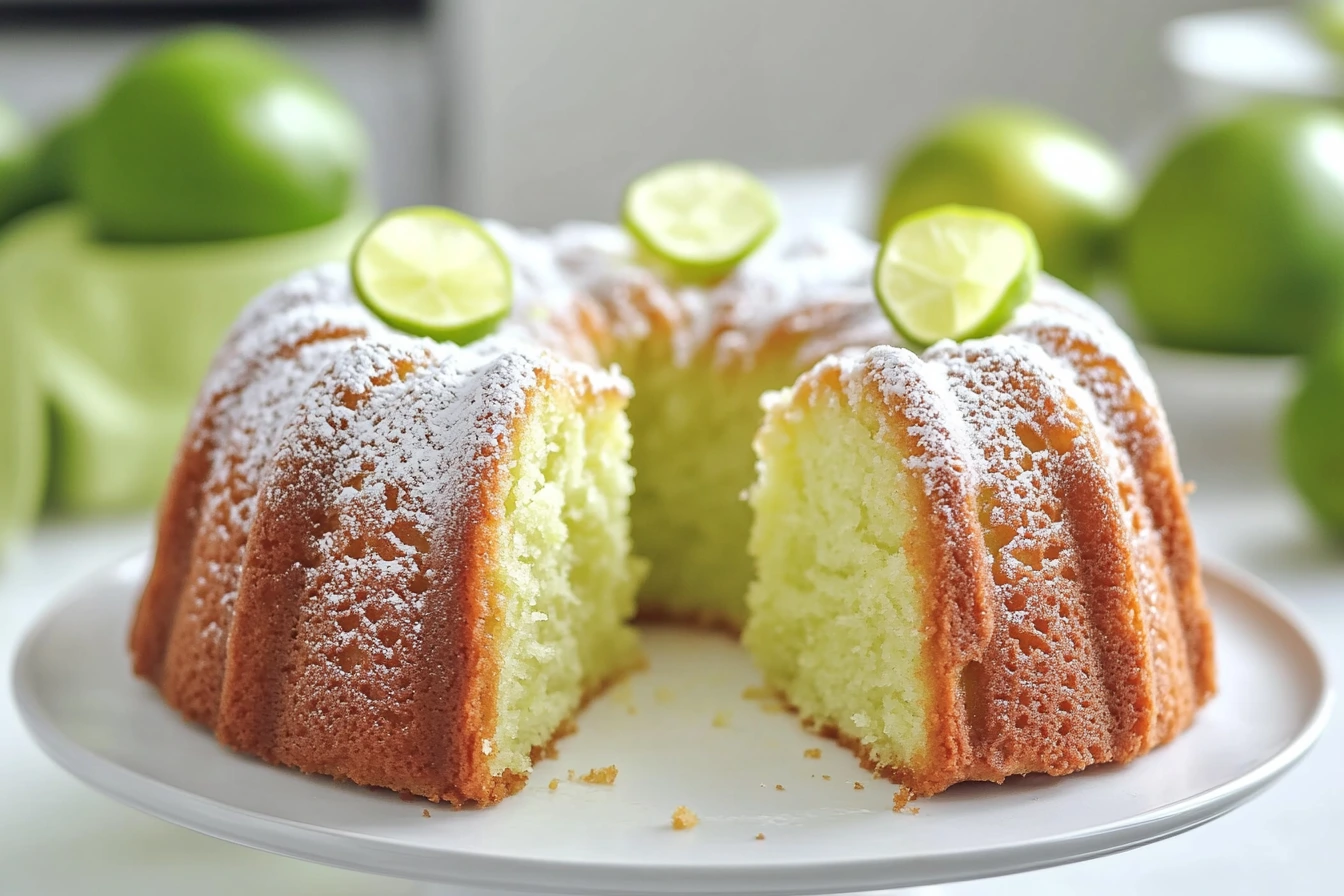 Key Lime Pound Cake