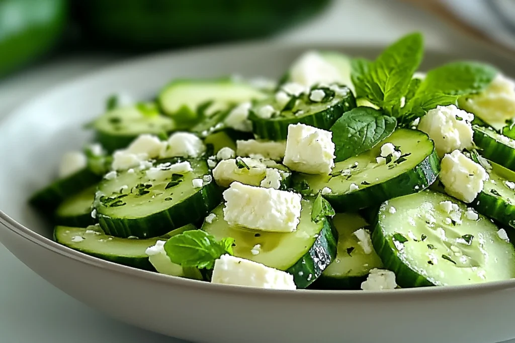 Cucumber Feta Salad