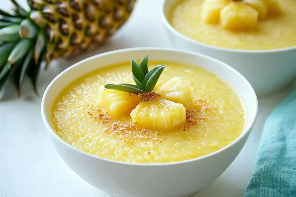Chilled Pineapple Soup